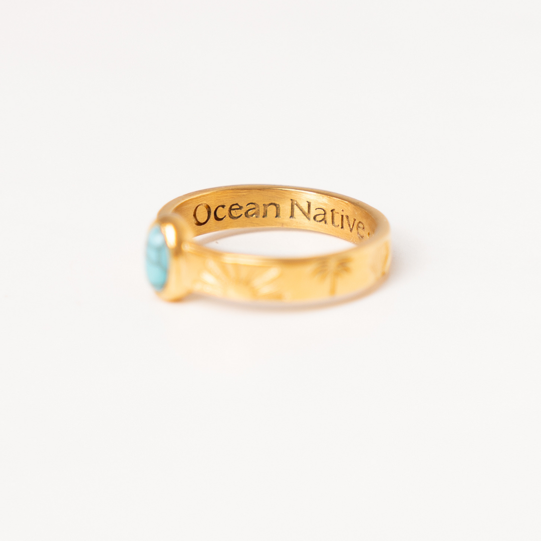 The Ocean Muse Ring - Gold & Silver