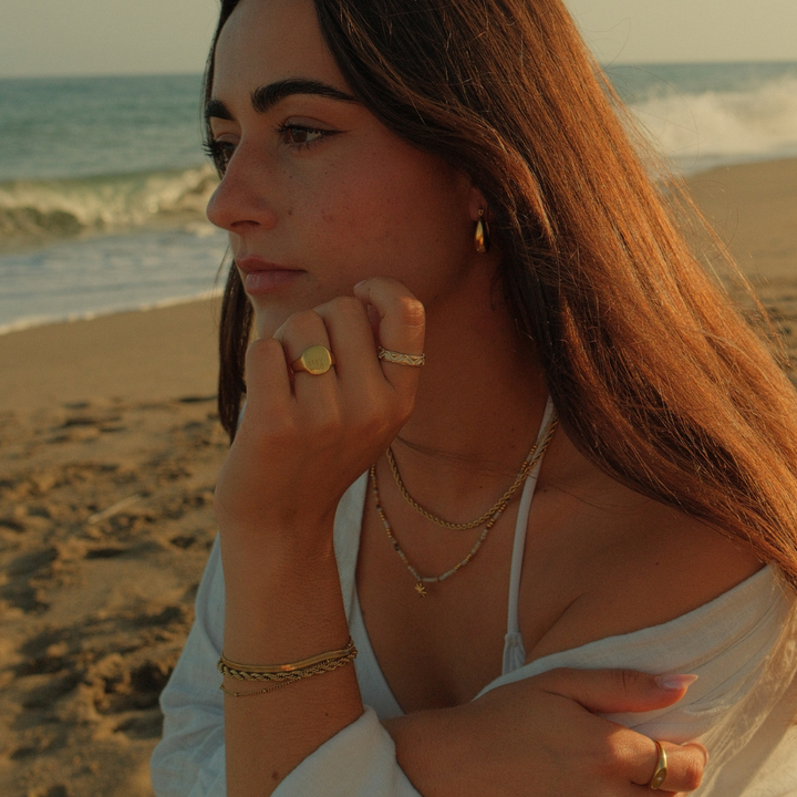 Twisted Rope Bracelet waterproof jewellery.