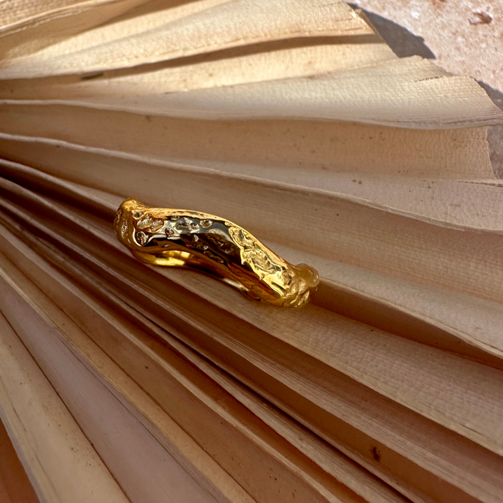 Riptide Wave Ring waterproof jewellery.