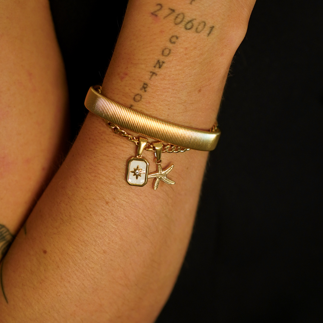 The Alma Bangle waterproof jewellery.