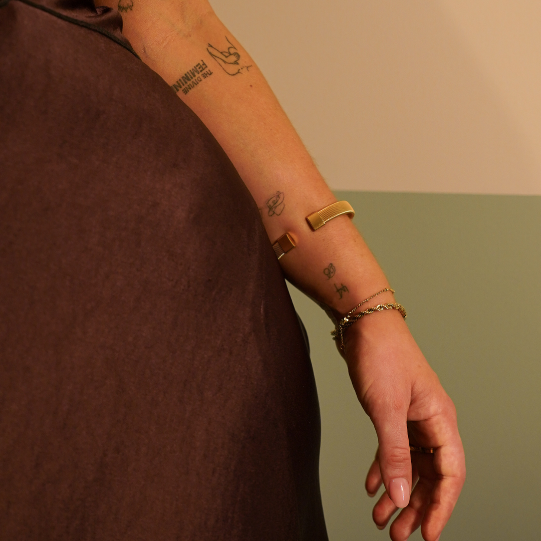 The Alma Bangle waterproof jewellery.