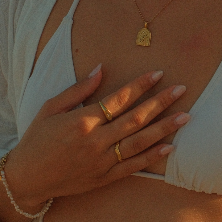 Riptide Wave Ring waterproof jewellery.