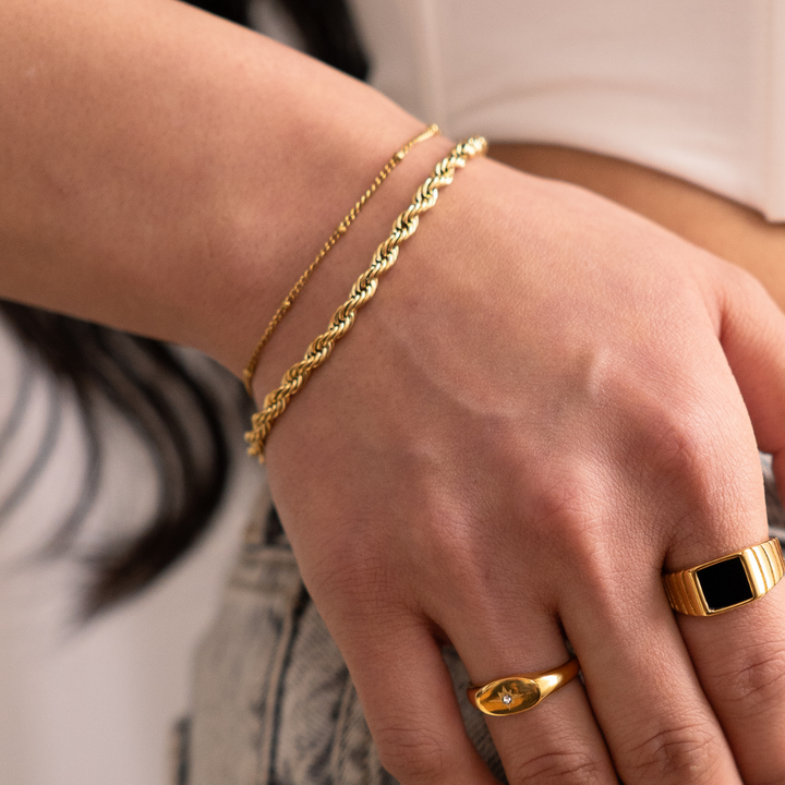 Beaded Chain Bracelet