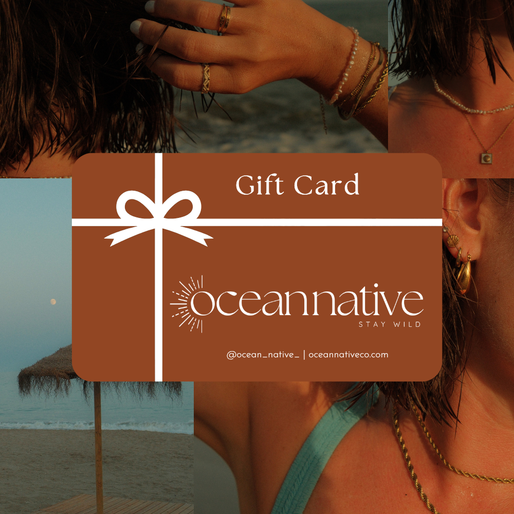 Ocean Native E-Gift Card waterproof jewellery.