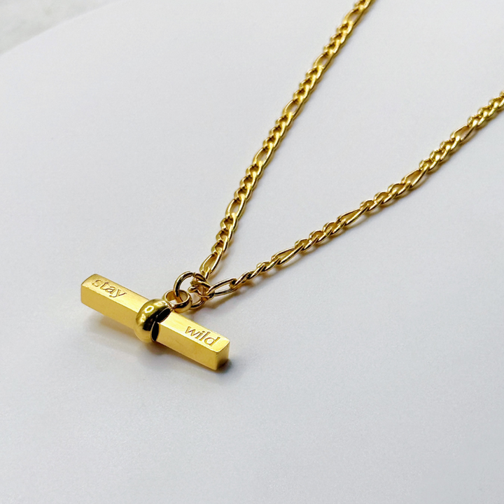 Stay Wild Signature T-Bar Necklace