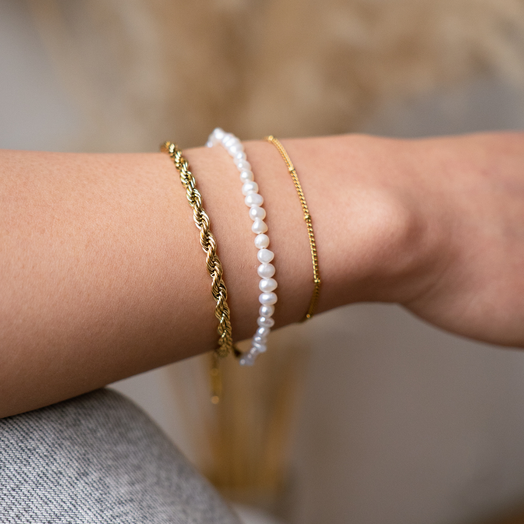 Coastal Freshwater Pearl Bracelet