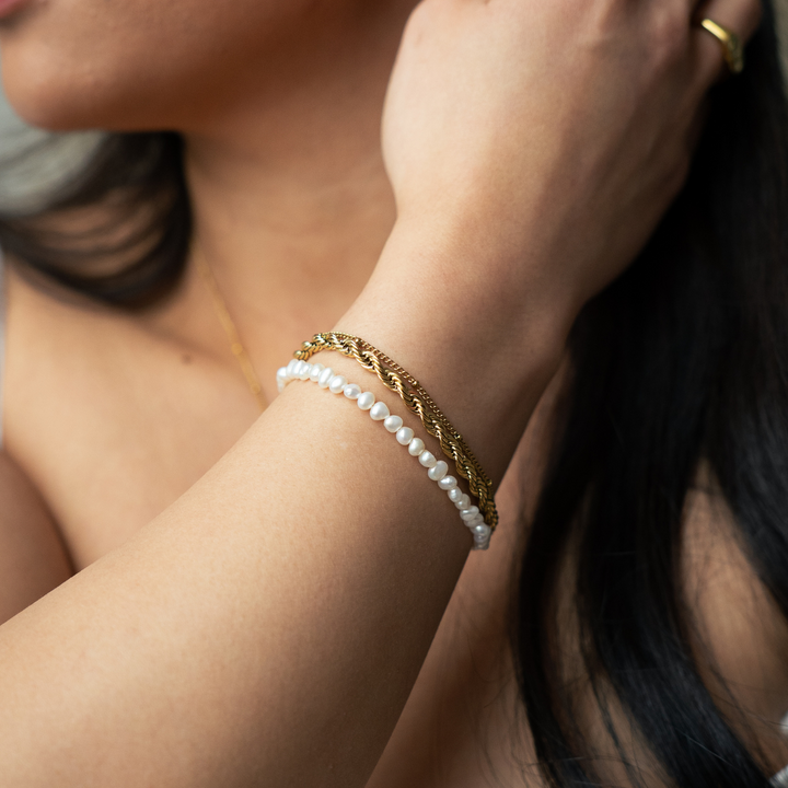 Coastal Freshwater Pearl Bracelet