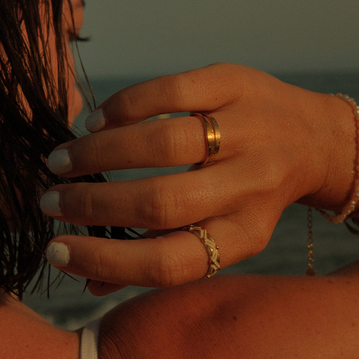 Sunset Lover Stacking Ring Set