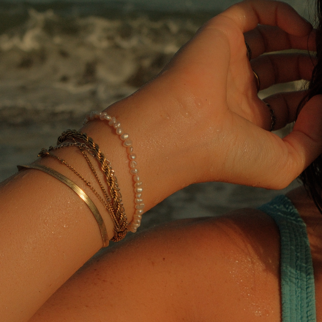 Coastal Freshwater Pearl Bracelet