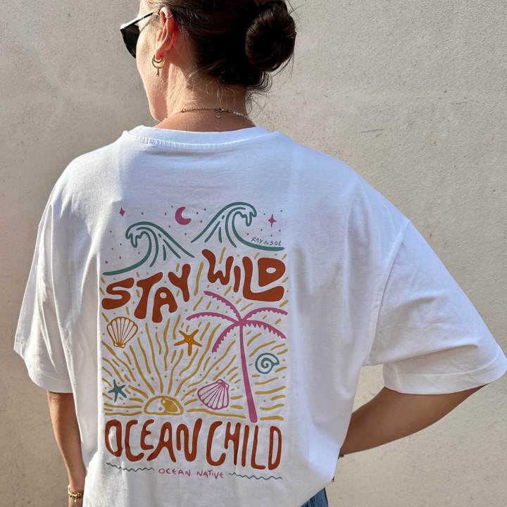 Pre-Order - Ocean Native Stay Wild T-Shirt