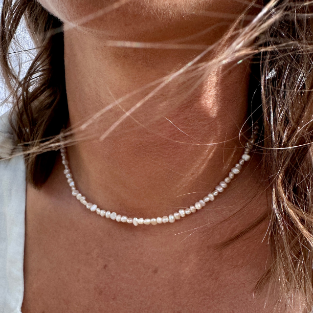 Coastal Freshwater Pearl Necklace