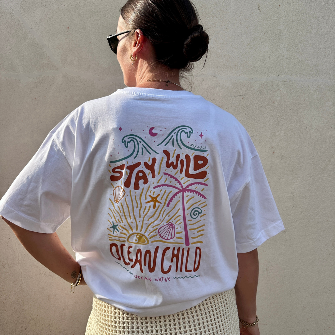 Pre-Order - Ocean Native Stay Wild T-Shirt