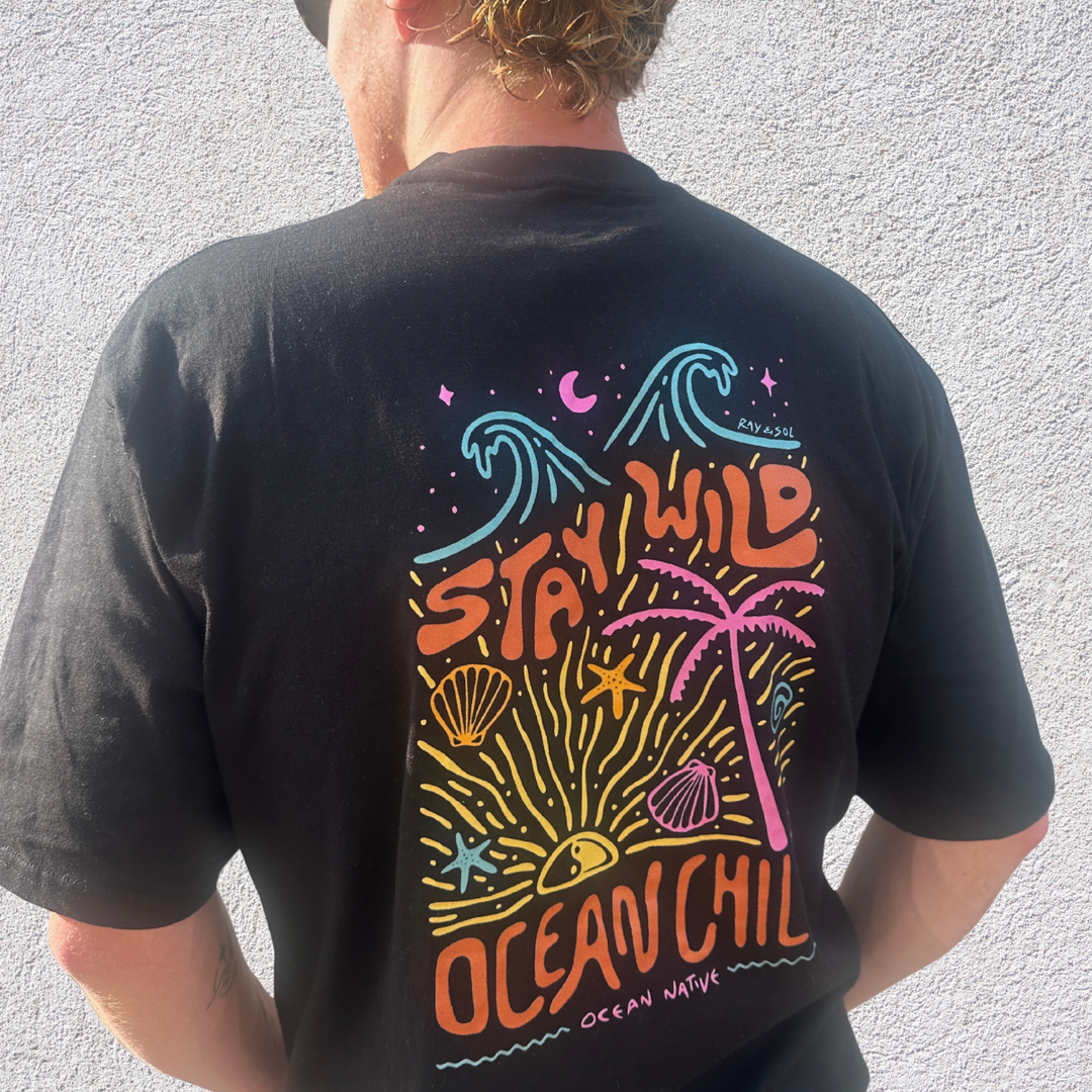 Pre-Order - Ocean Native Stay Wild T-Shirt