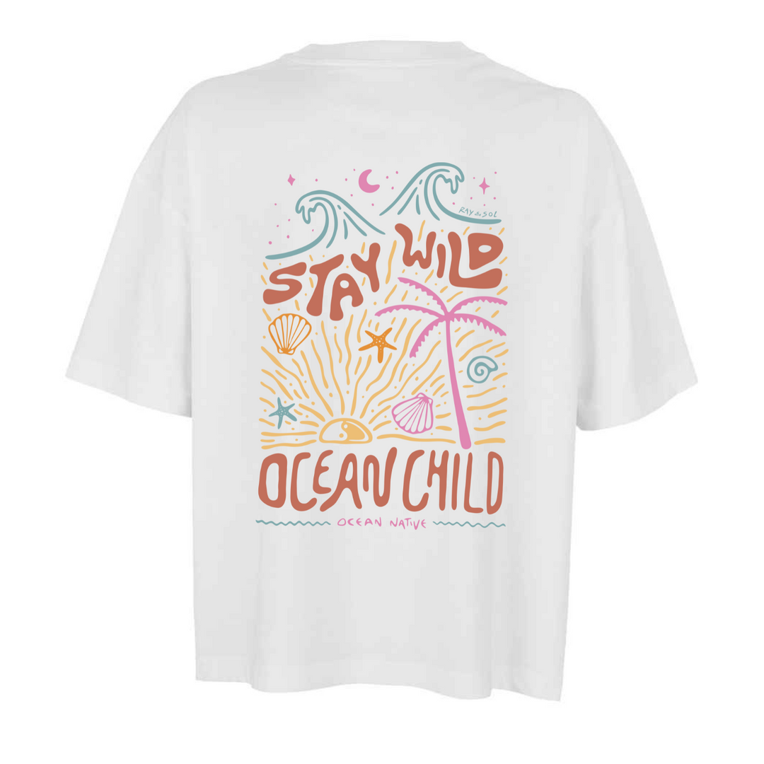 Pre-Order - Ocean Native Stay Wild T-Shirt