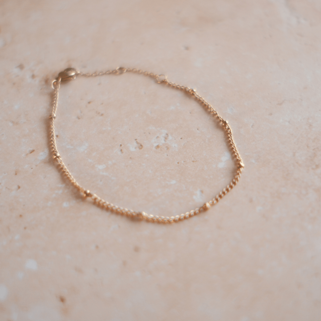 Beaded Chain Bracelet - Ocean Native