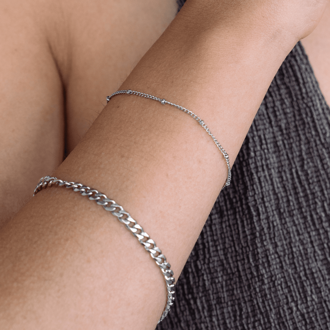 Beaded Chain Bracelet - Ocean Native