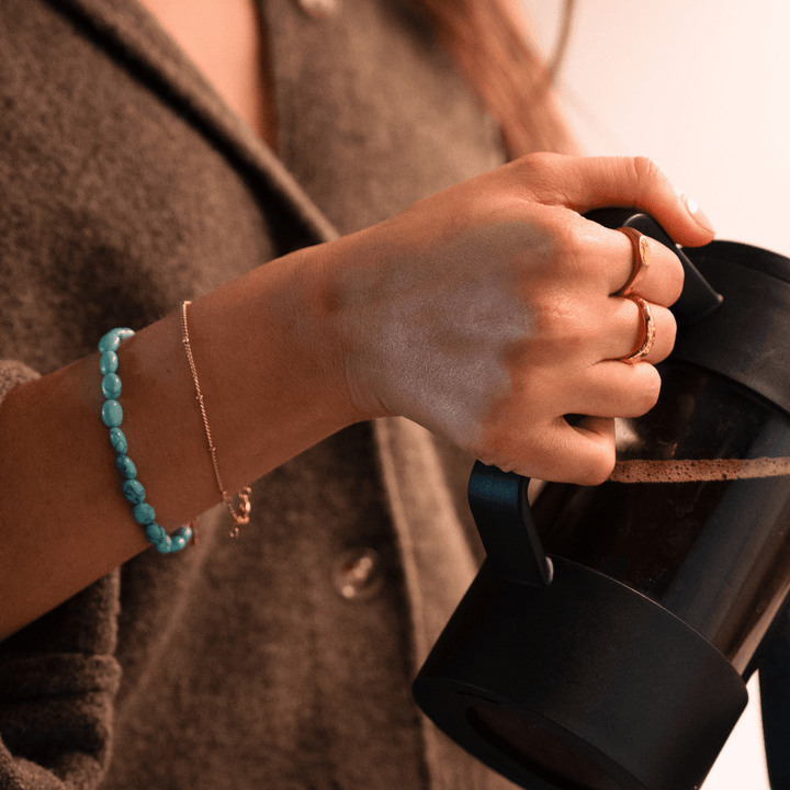 Beaded Chain Bracelet - Ocean Native