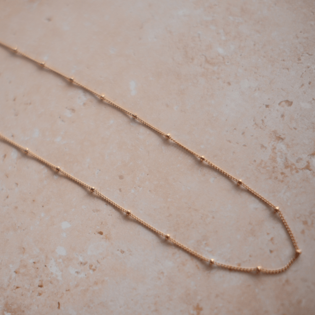 Beaded Chain Necklace - Ocean Native