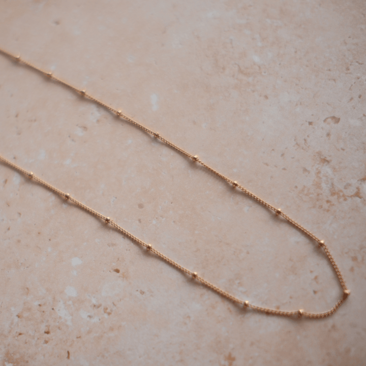 Beaded Chain Necklace - Ocean Native