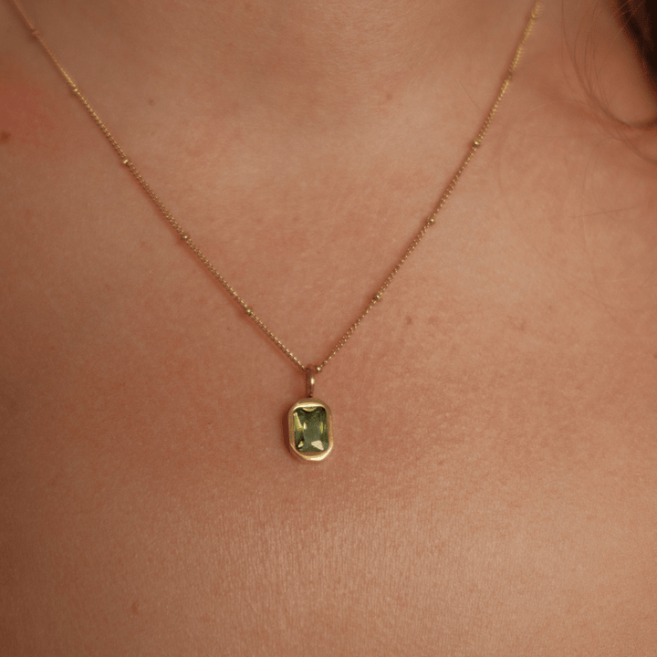 Birthstone Pendant Charm - Ocean Native