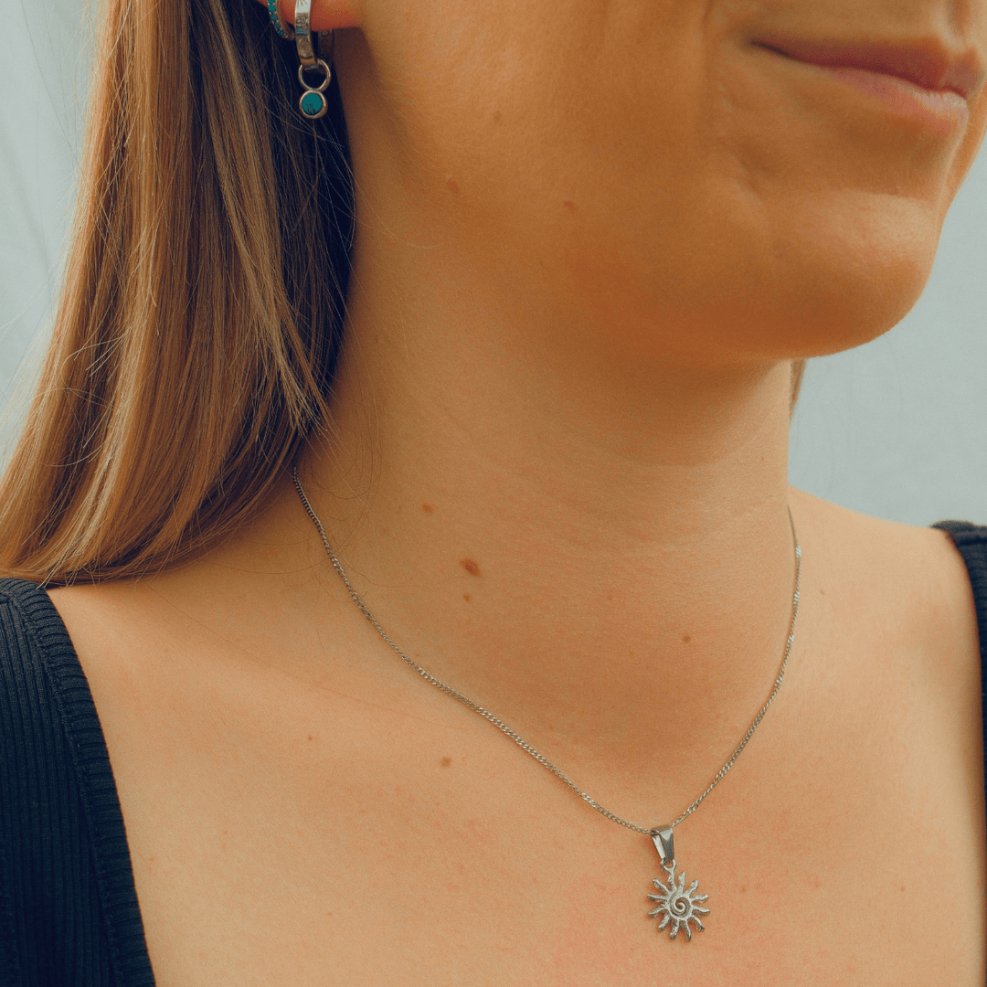Classic Chain Necklace - Silver - Ocean Native