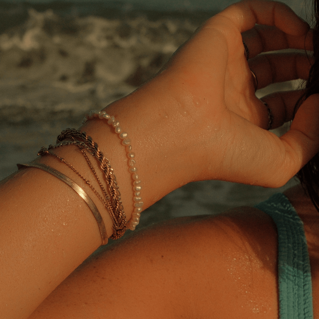 Coastal Freshwater Pearl Bracelet - Ocean Native