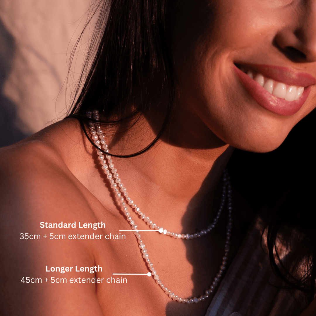 Coastal Freshwater Pearl Necklace - Ocean Native
