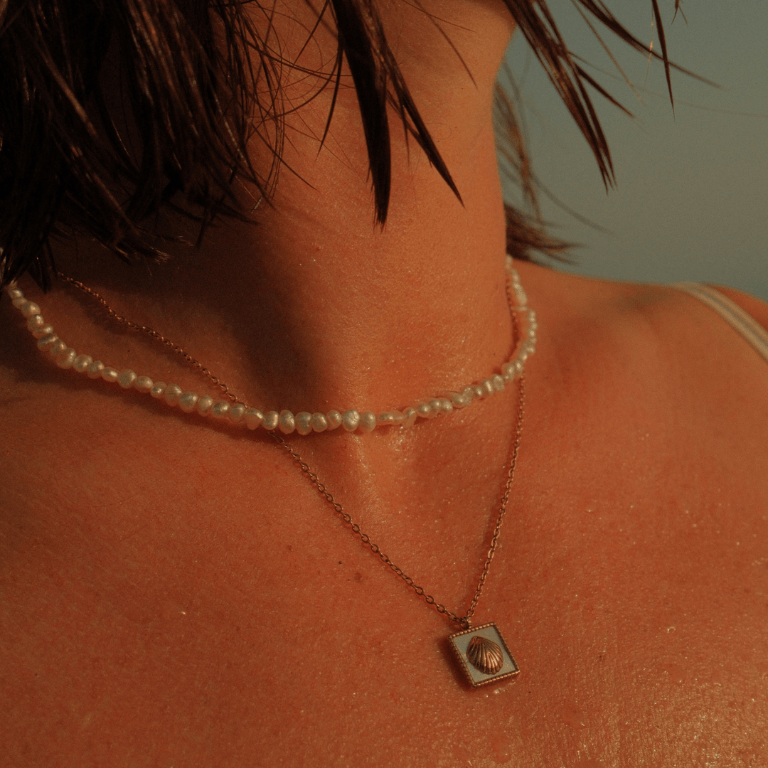 Coastal Freshwater Pearl Necklace - Ocean Native
