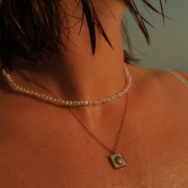 Coastal Freshwater Pearl Necklace - Ocean Native