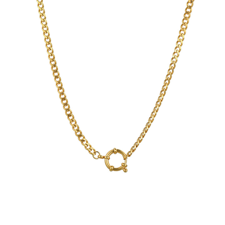 Cuban Clasp Chain Necklace - Ocean Native