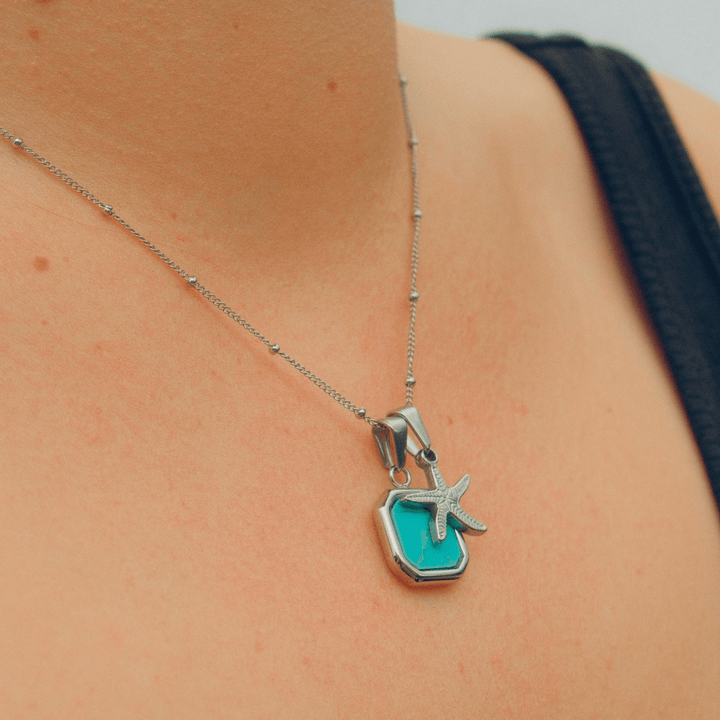 Design Your Own Charm Necklace - Silver - Ocean Native
