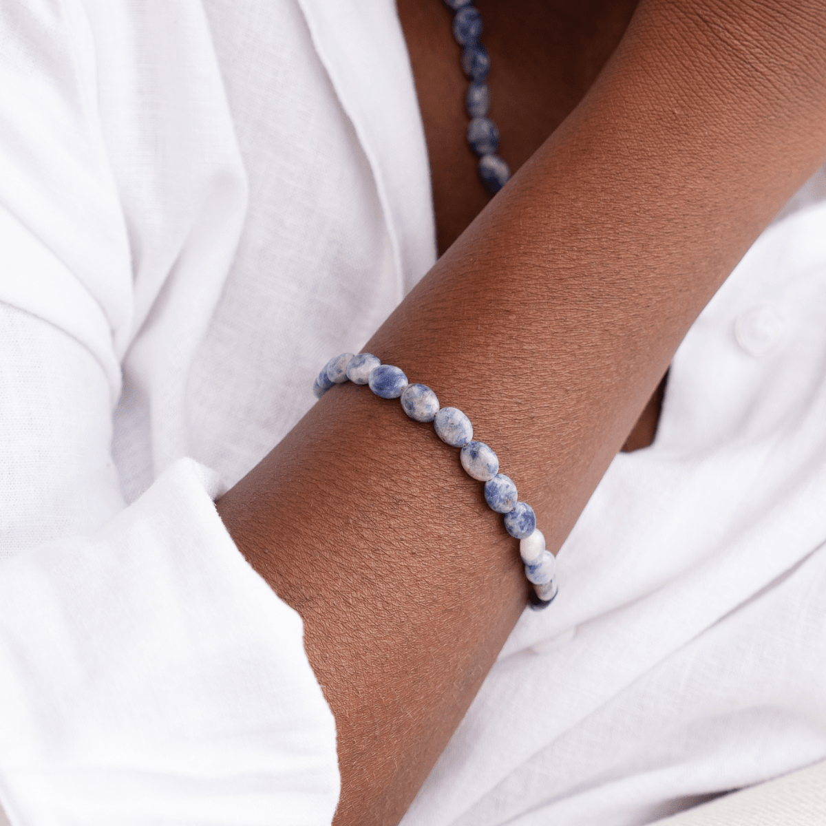 Indigo Natural Stone Bracelet – Ocean Native