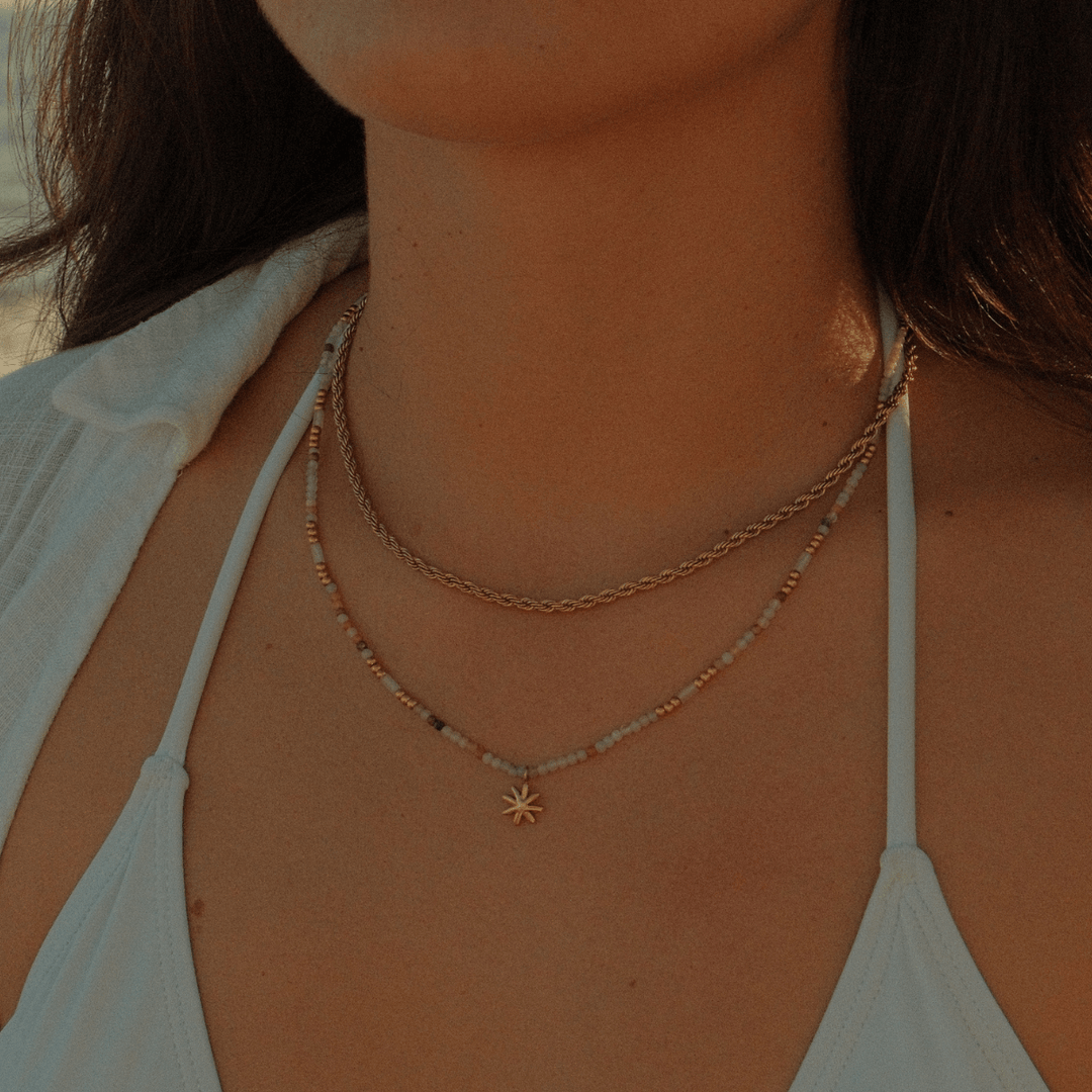 Isla Beaded Necklace - Ocean Native