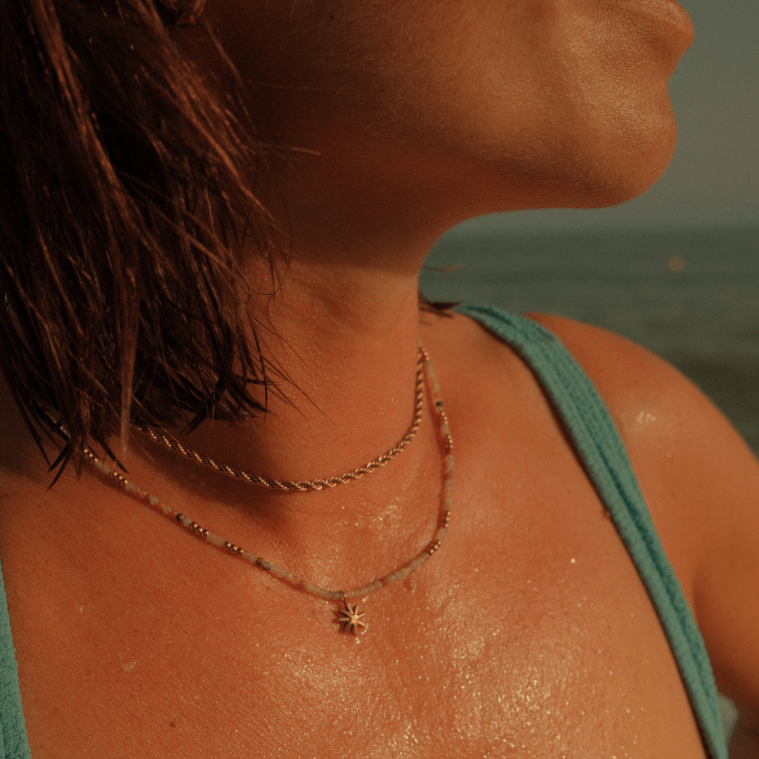 Isla Beaded Necklace - Ocean Native