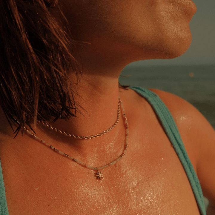 Isla Beaded Necklace - Ocean Native