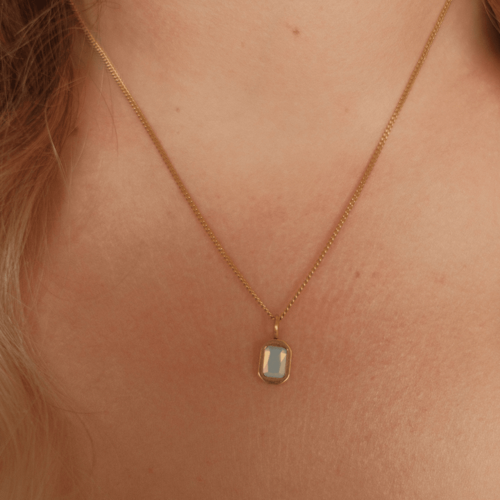 June Birthstone Necklace - Moonstone - Ocean Native