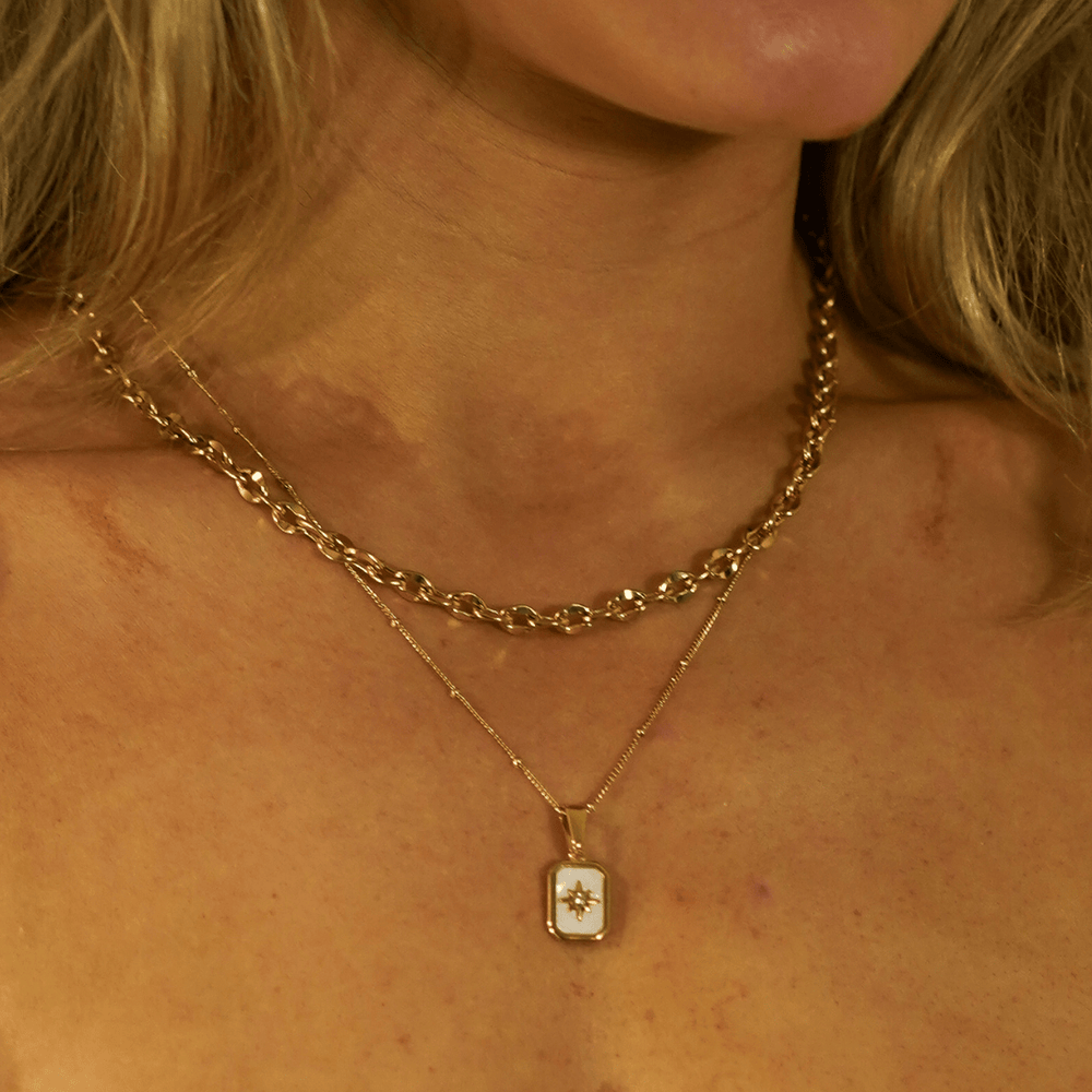 Nova Pendant Charm Necklace - Ocean Native