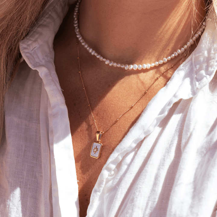 Nova Pendant Charm Necklace - Ocean Native
