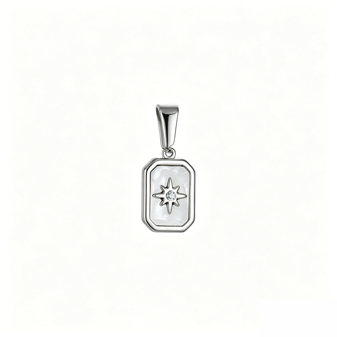 Nova Pendant Charm - Silver - Ocean Native