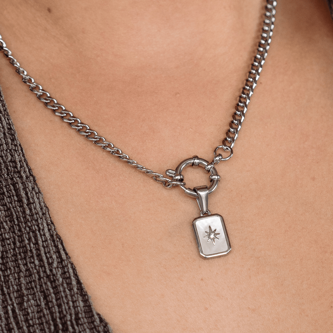 Nova Pendant Charm - Silver - Ocean Native