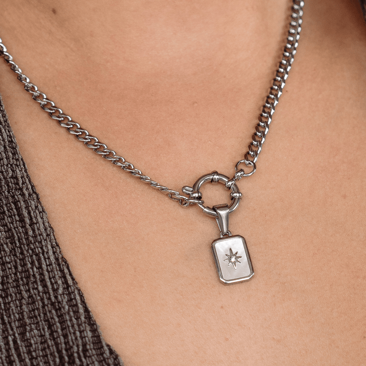 Nova Pendant Charm - Silver - Ocean Native