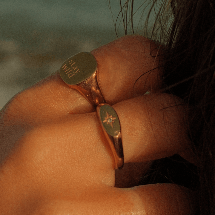 Nova Signet Ring - Ocean Native
