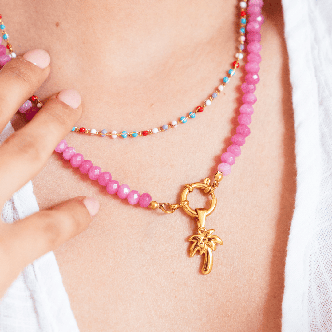 Palm Tree Pendant Charm - Ocean Native