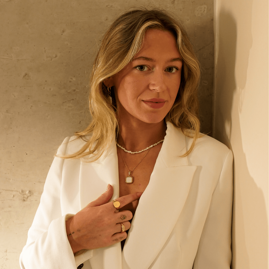 Pearl Square Pendant Charm - Ocean Native