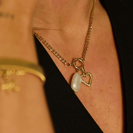 Riptide Heart Pendant Charm
