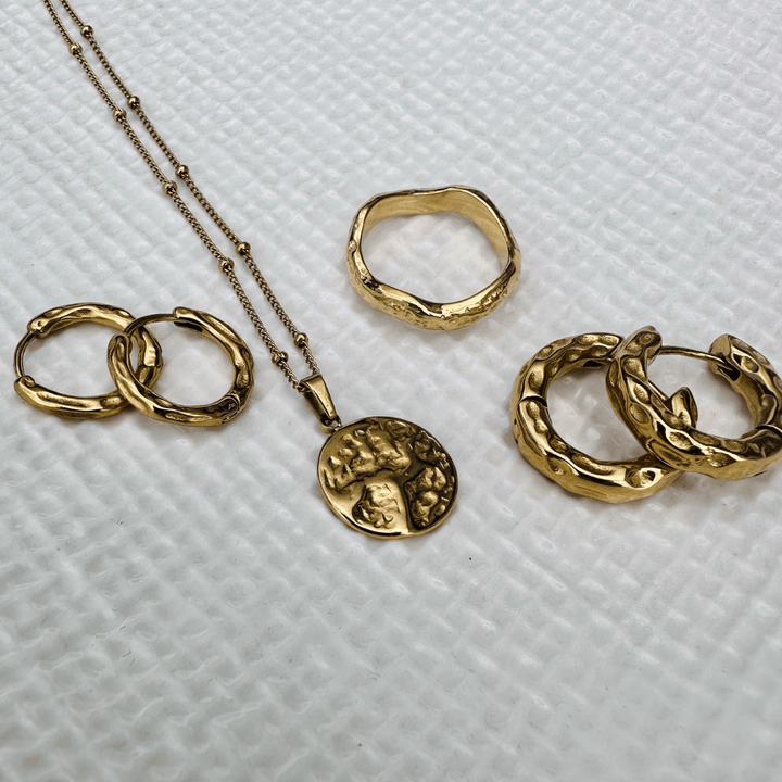 Riptide Hoop Earrings - Thin - Ocean Native