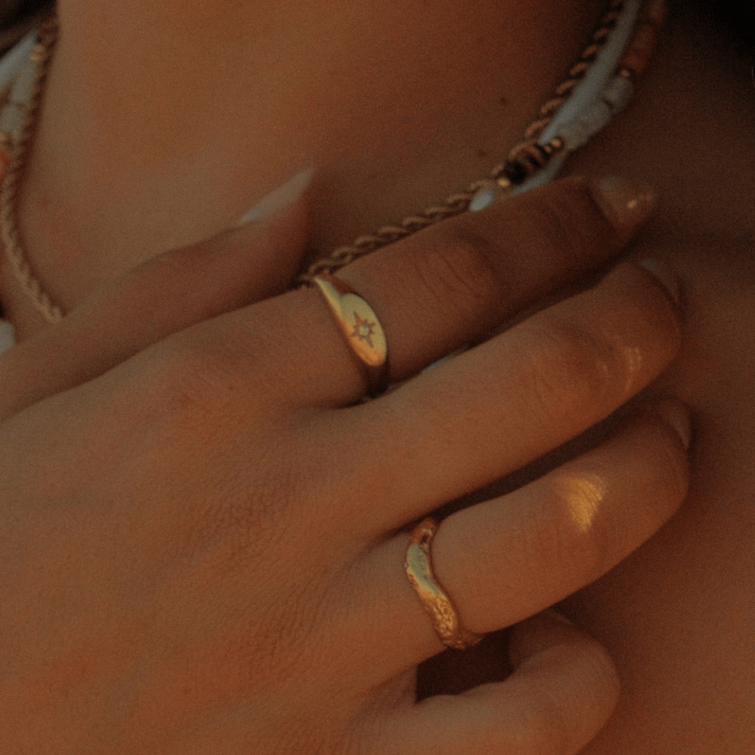 Riptide Wave Ring - Ocean Native