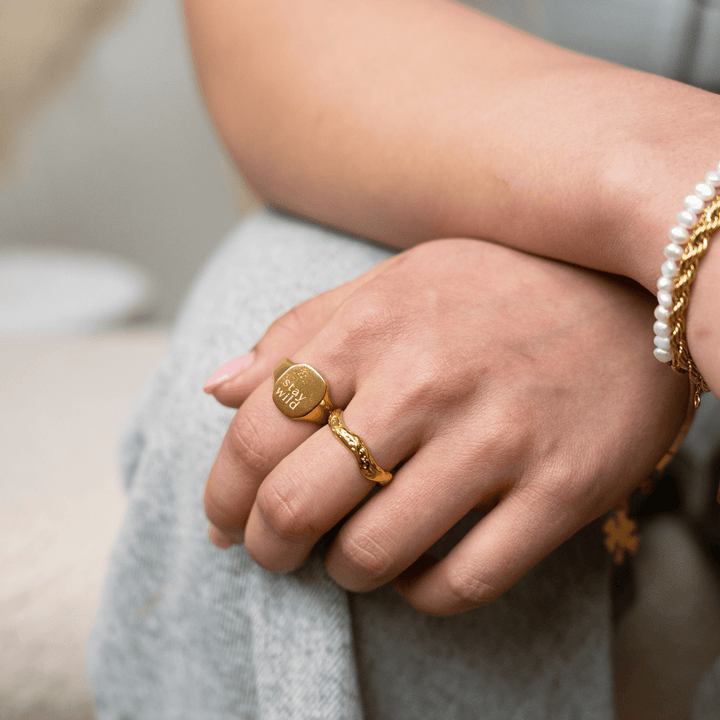 Riptide Wave Ring - Ocean Native