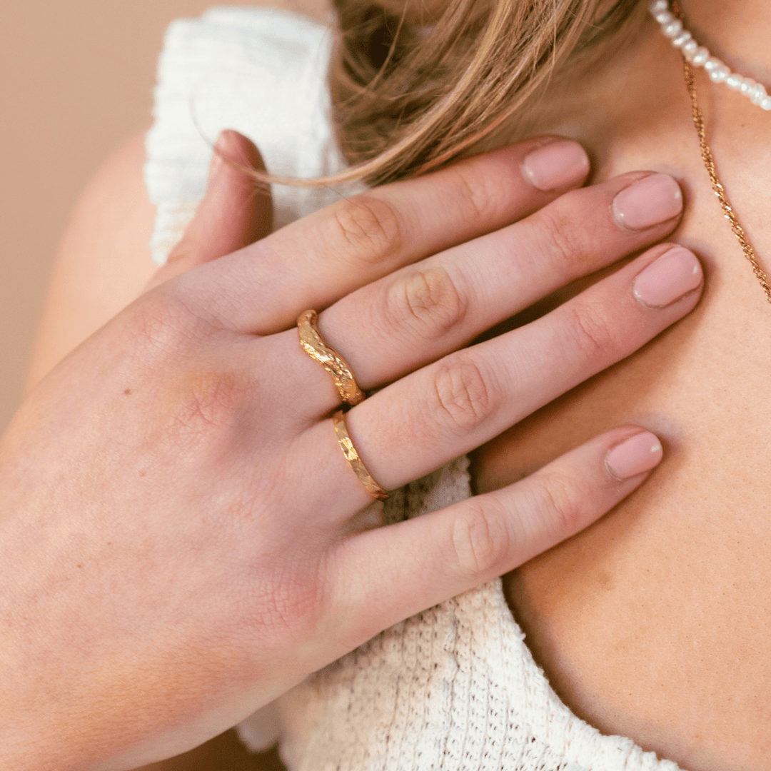 Riptide Wave Ring - Ocean Native