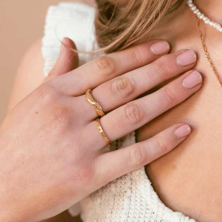 Riptide Wave Ring - Ocean Native